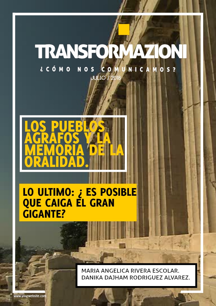 TRANSFORMAZIONE Revista de historia.