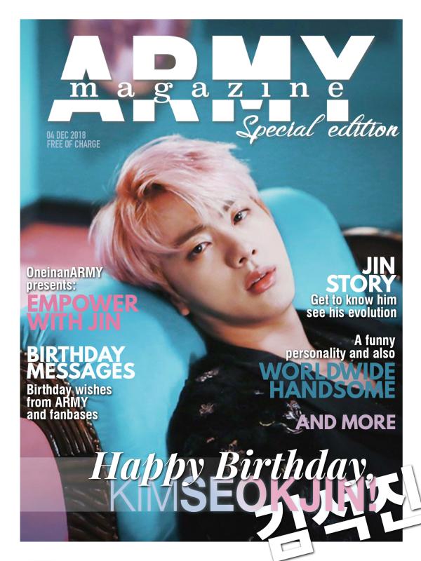 ARMY Magazine - Special Issues ARMY Magazine Seokjin Special Edition