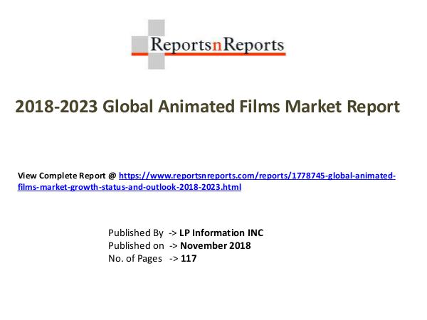 My first Magazine Global Animated Films Market Growth (Status and Ou