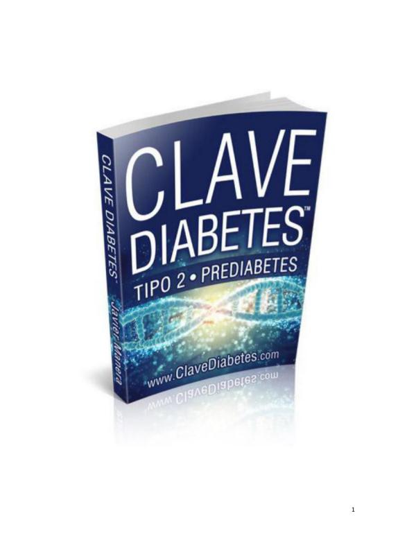 Clave Diabetes Javier Manera PDF Gratis Descargar Funciona Clave Diabetes Libro