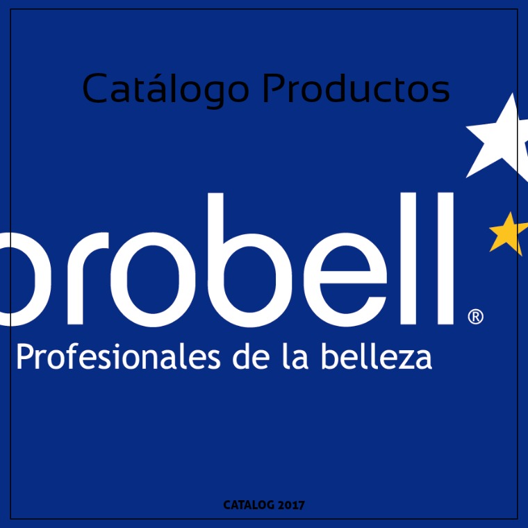 Catálogo de productos Probell Catálogo de productos de belleza profesional