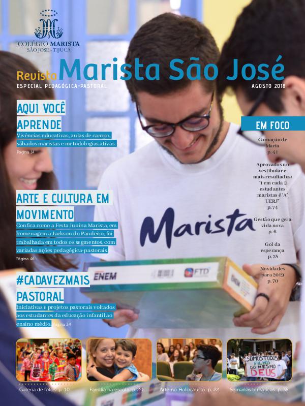 Revista especial Marista São José - Tijuca - 2018 - 1º semestre Revista especial Marista São José - Tijuca - 1º se