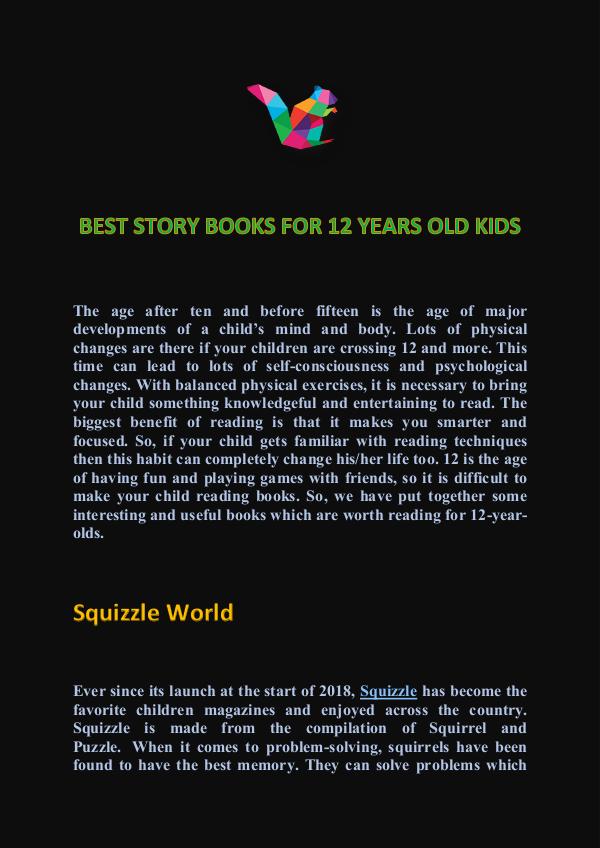 Squizzle World BEST STORY BOOKS FOR KIDS