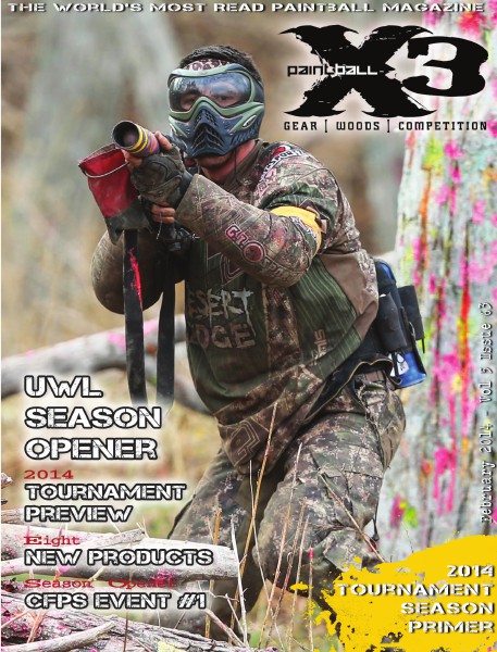 PaintballX3 Magazine February 2014