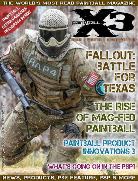 PaintballX3 Magazine February 2015