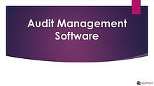 Audit Management software for Manufacturing, Pharmaceuticals, Life sc