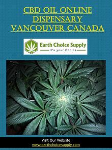 Cbd Oil Online Dispensary Vancouver Canada | earthchoicesupply.com