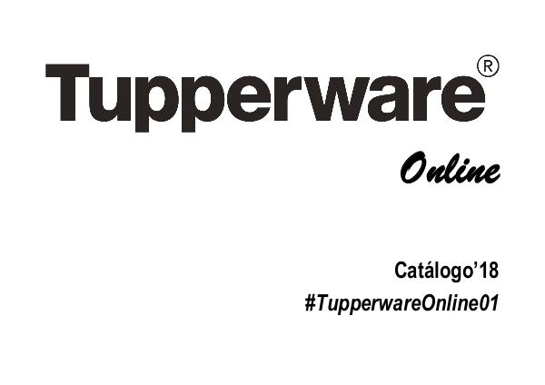 Tupperware Online Catálogo #01 Tupperware Online