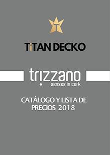 CATÁLOGO Y LISTA DE PRECIOS - TRIZZANO - DETAL 2018