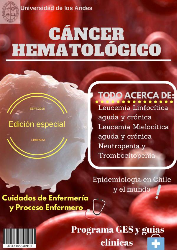 CANCERES HEMATOLOGICOS - LEUCEMIAS CANCERES HEMATO