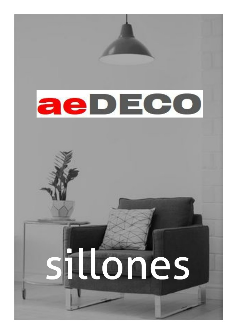 sillones AEDeco catalogo de sillones