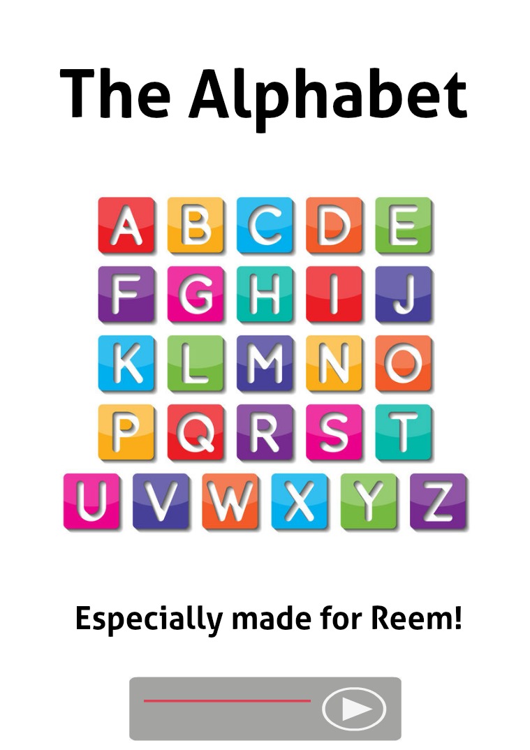 The Alphabet for Reem 1