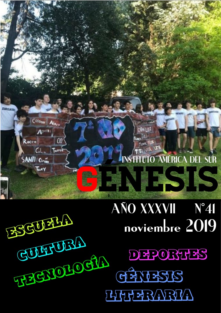 Génesis 2018 | Periódico Escolar del Instituto América del Sur GÉNESIS 2019