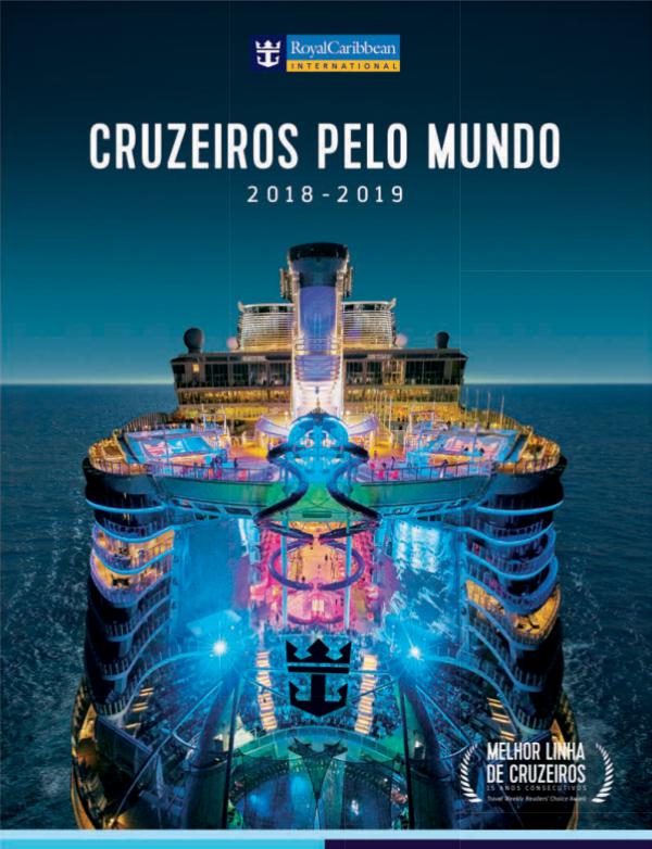 Brochura Royal Caribbean 2018 - 2019 Catálogo Royal Caribbean 2018 2019