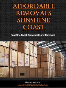 Affordable Removals Sunshine Coast | Call - 0754727588 | armstrongrem