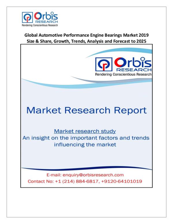 Global Automotive Performance Engine Bearings Mark