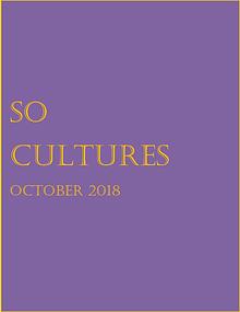 SoCultures Magazine 2018