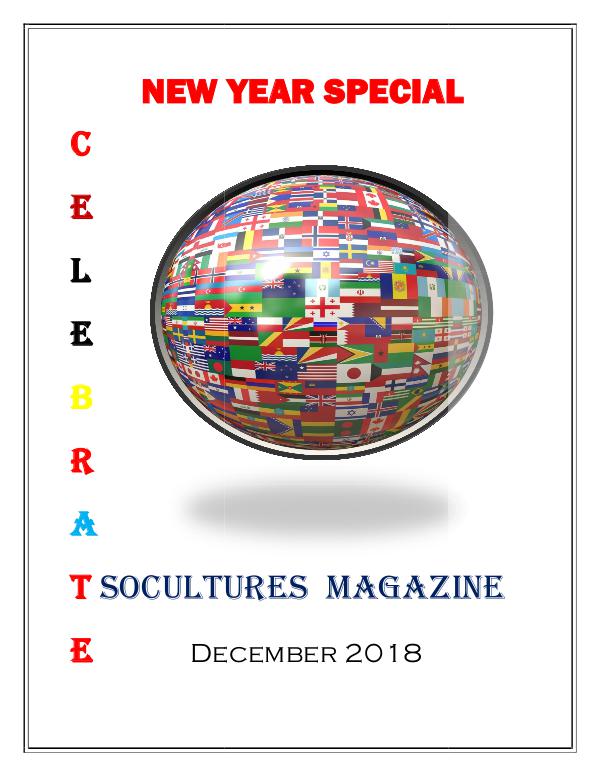 SoCultures Magazine 2018 SoCultures Magazine December 2018