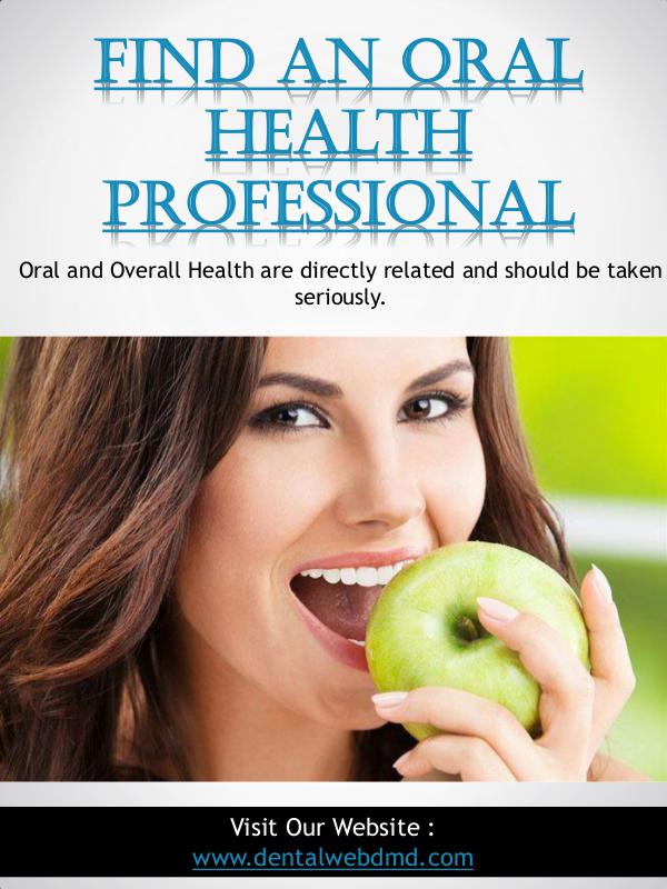 Dental Specialist Endodontist | dentalwebdmd.com Find An Oral Health Professional | dentalwebdmd.co