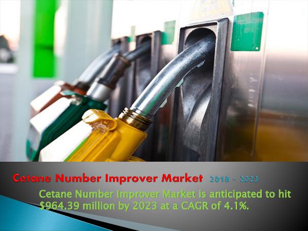 Cetane Number Improver Market Outlook by 2023