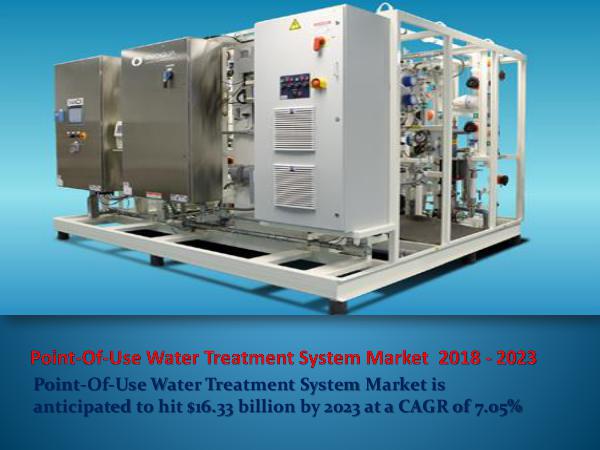 Analytics, Research & Consulting Point-Of-Use Water Treatment System Market 2023
