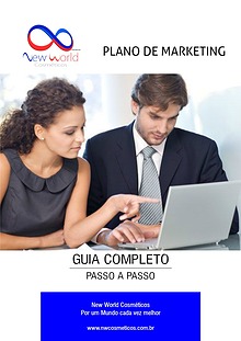 Brochura do plano de marketing da New World