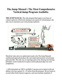 The Jump Manual Free Download EBook-PDF | Jacob Hiller