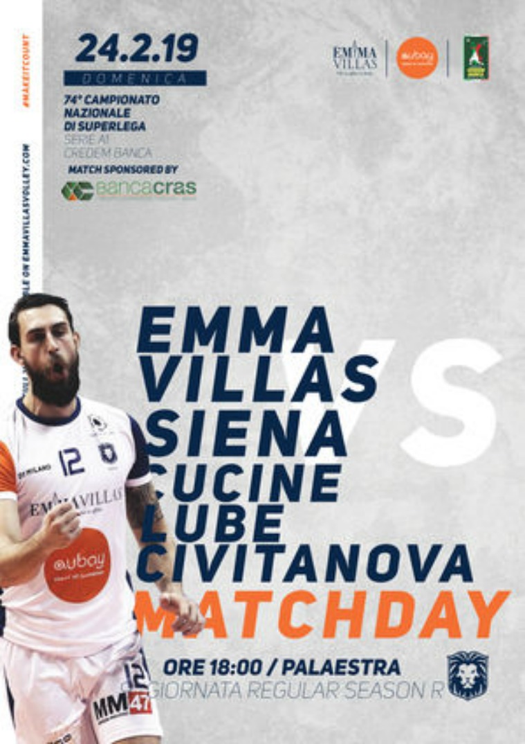 Match Program Emma Villas Siena 2018/2019 9R - Match Program Emma Villas Siena 2018/2019