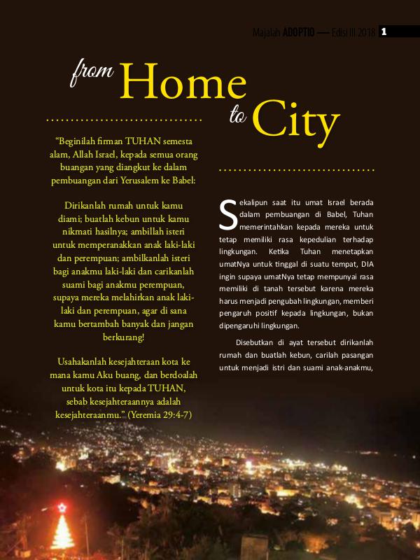 ADOPTIO 2018 - MY Home Indonesia 3rd Edition