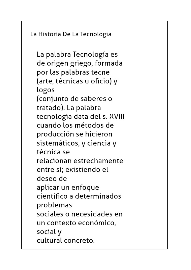 Historia De La Tecnologia Historia De La Tecnologia