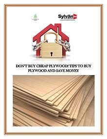 Don’t buy cheap plywood! Tips to Buy Plywood and Save Money