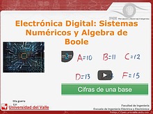 sistemas de numeracio y algebra booleana