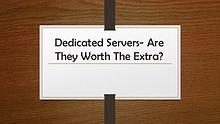 Dedicated Servers | Windows & Linux Hosting