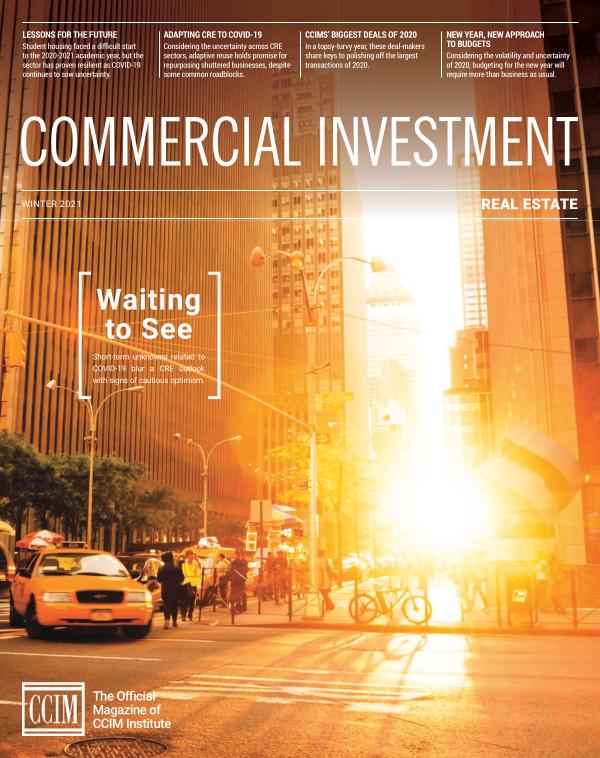 Commercial Investment Real Estate Winter 2021