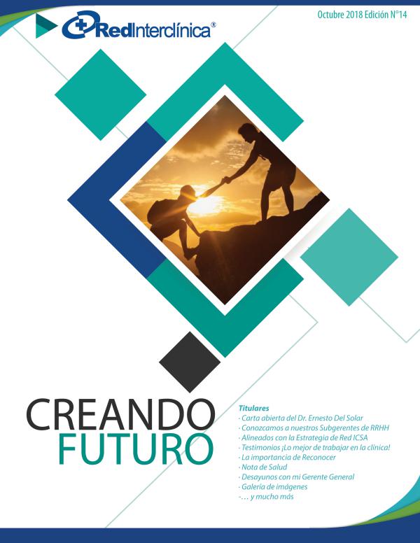 Creando Futuro - Boletín Digital de Red Interclínica Edición Octubre 2018