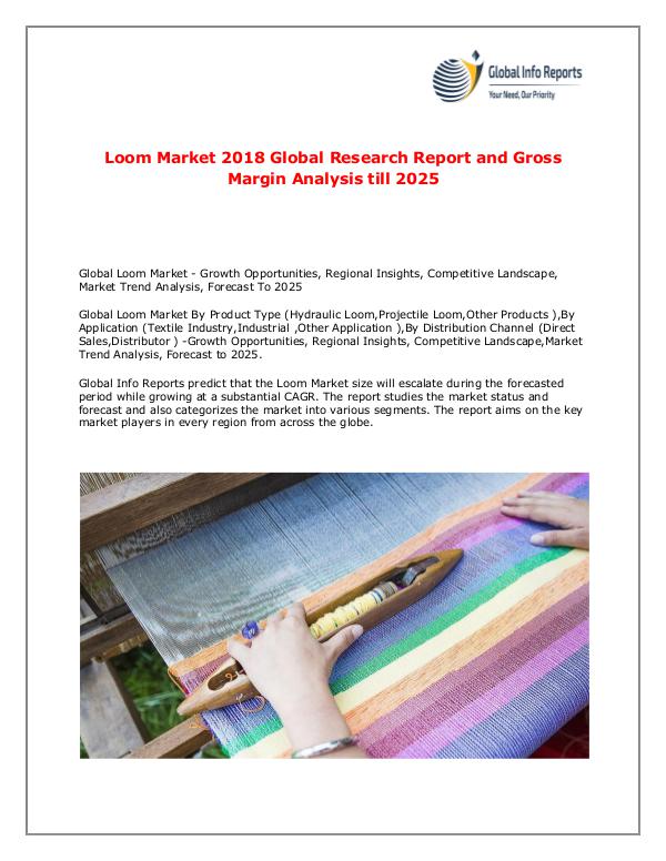 Global Info Reports Loom Market 2018