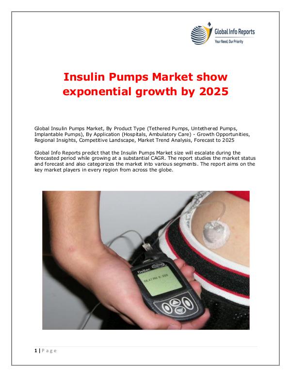 Insulin Pumps Market 2018