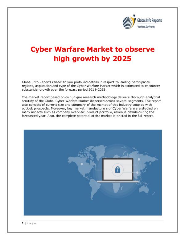 Cyber Warfare Market 2018