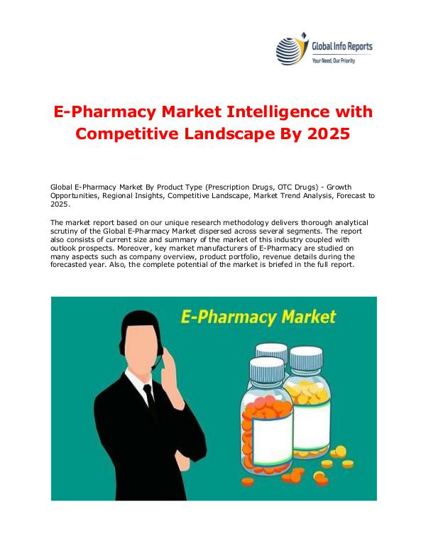 Global Info Reports E-Pharmacy Market 2018