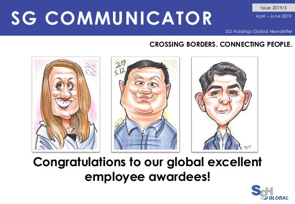 SG Communicator 2019-3 SG Communicator Issue No. 2019-3
