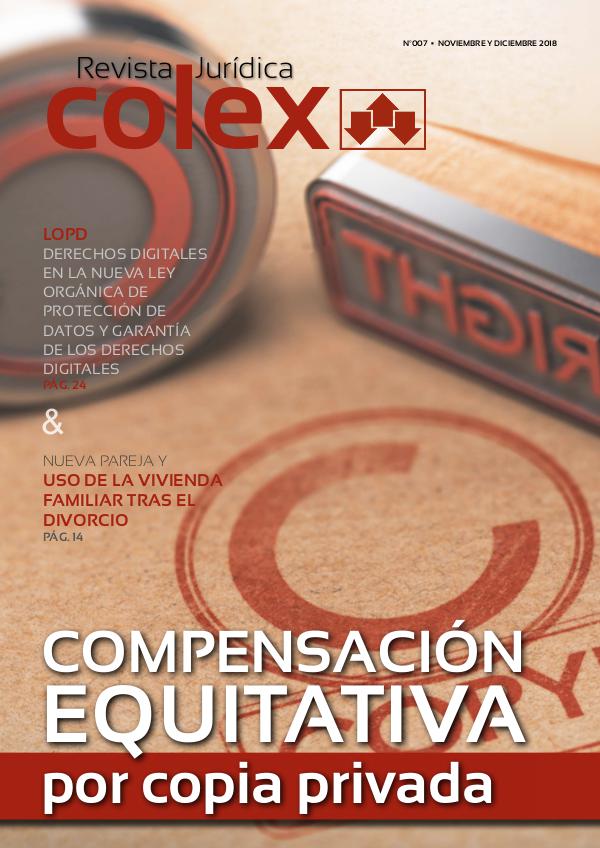 Revista Juridica Colex mayo Enero 2019