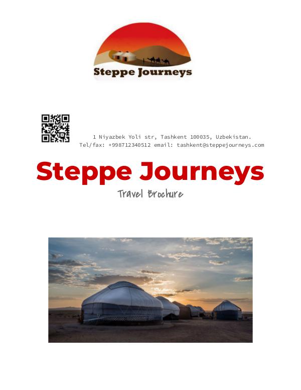 Discover Central Asia and Uzbekistan with Steppe Journeys Central Asia Tour 2019