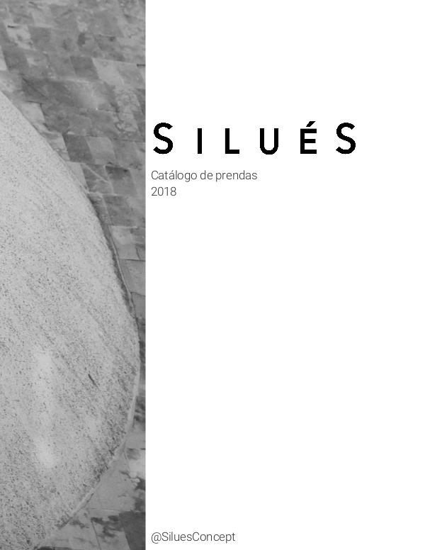 Catálogo de Silués julio-noviembre Catalogo Silues Julio Noviembre 2018 F