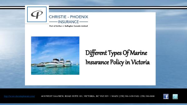 Different Types of Marine Insurance Policy