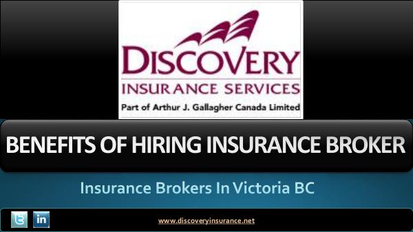 What Benefits are Getting By Hiring An Insurance B
