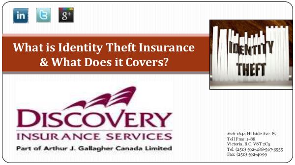 What is Identity Theft Insurance & What Does it Co