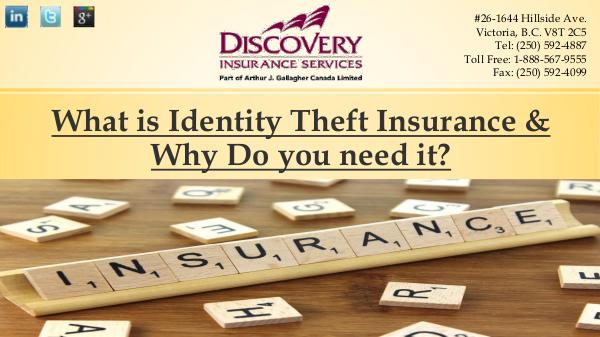What is Identity Theft Insurance & Why Do you need
