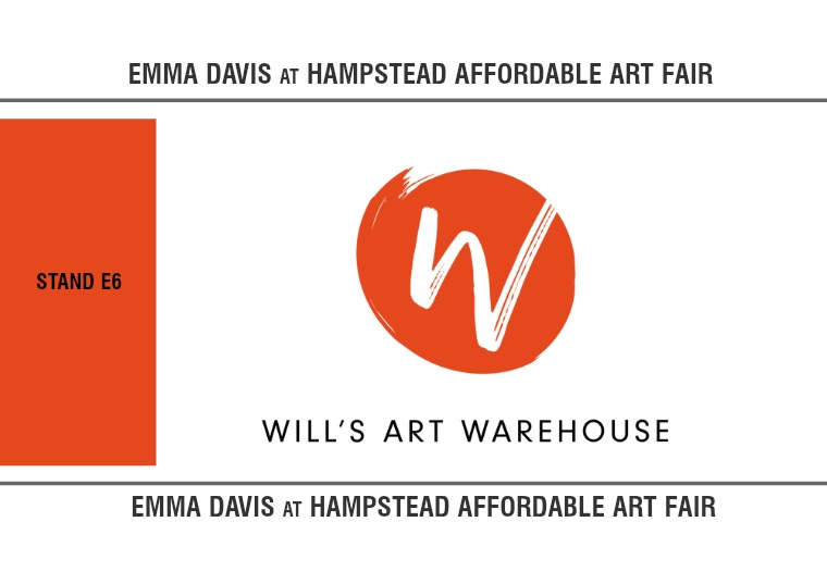 Emma Davis at Hampstead Affordable Art Fair '19 1