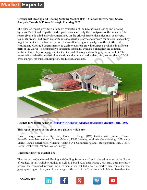 My first Publication Geothermal Heating and Cooling Systems