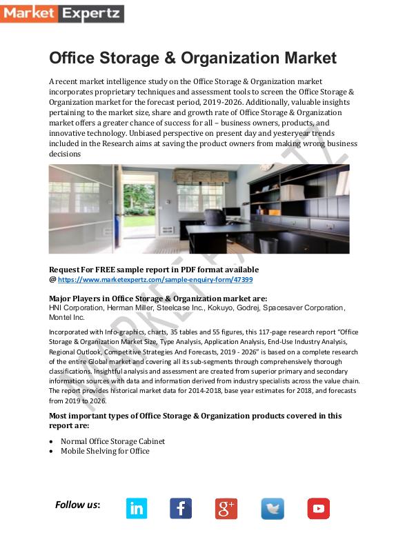 Office Storage & Organization Market